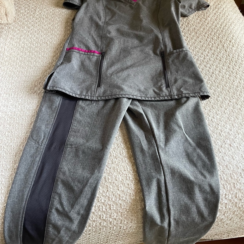 NFINITY Gray and Pink Apparel